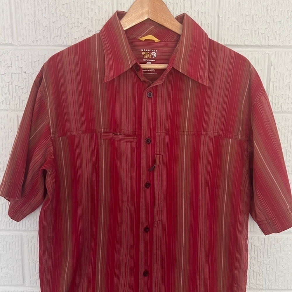 Mountain Hardwear Men’s Short Sleeve Button Down - Large - Picture 3 of 11